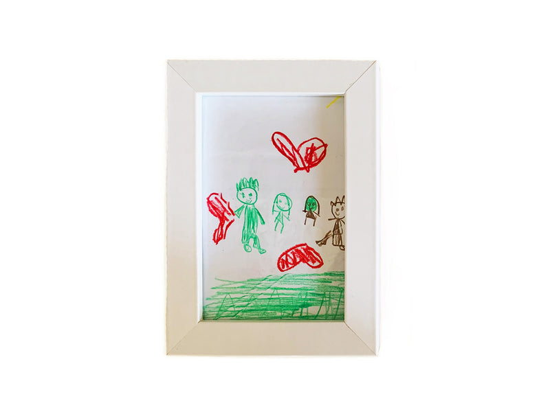 Easy ways to display and re-use children's artwork