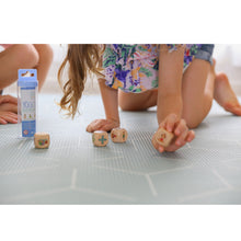 Load image into Gallery viewer, Children playing with Yogi Fun Dice Game set 

