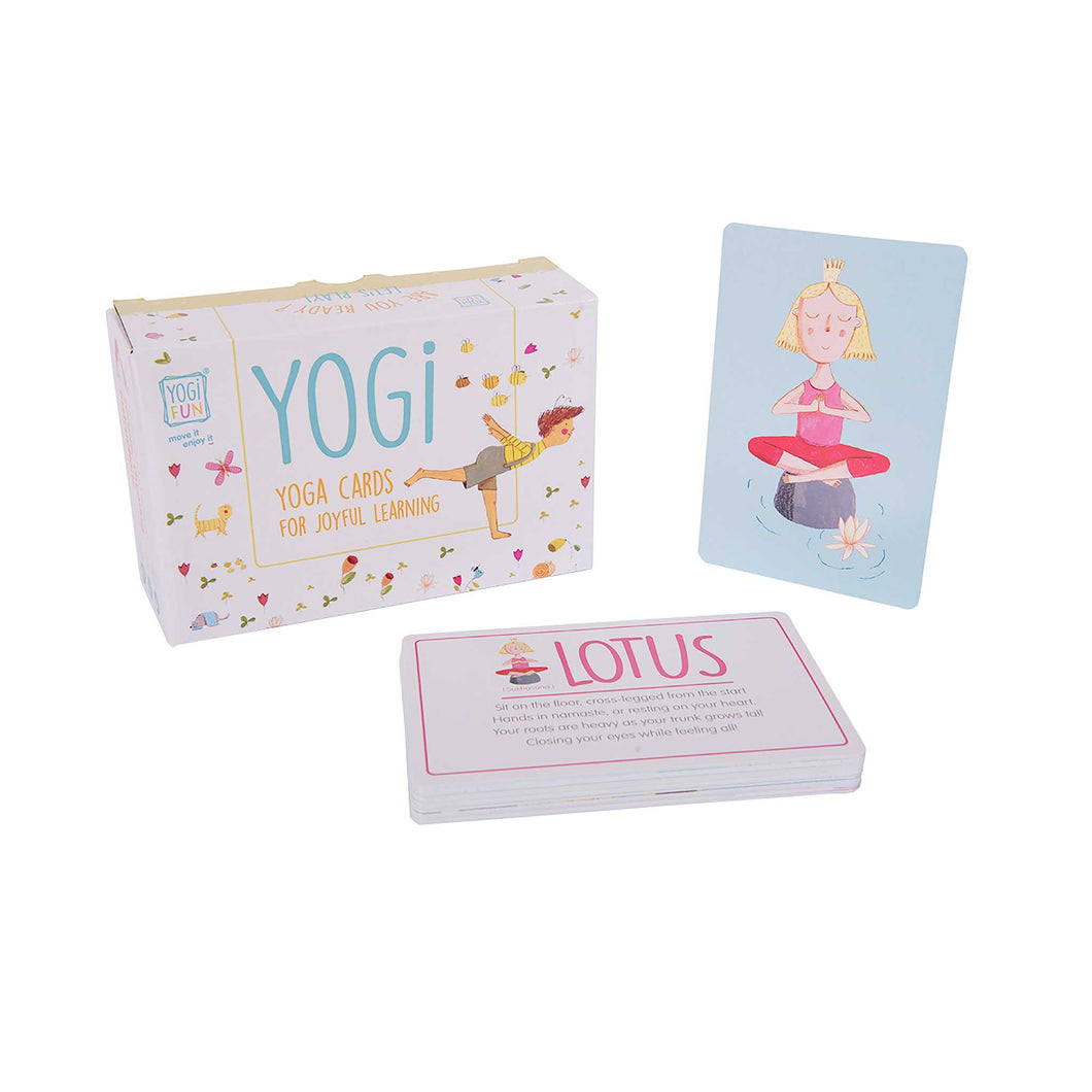 Yogi Gun Yoga Kit includes 40 cards