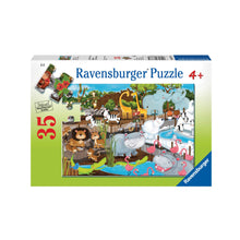 Load image into Gallery viewer, Ravensburger Day at the Zoo Jigsaw Puzzle in packaging
