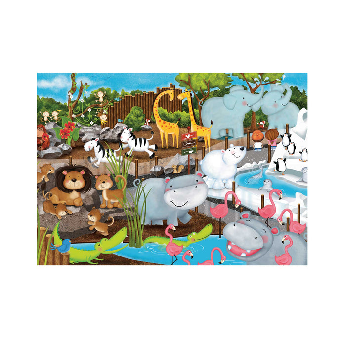 Ravensburger Day at the Zoo Jigsaw Puzzle