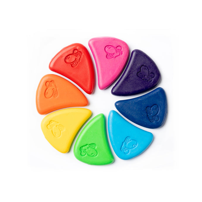 Educational Colours - Dinosaur Pebble Crayons - Toy Store and More