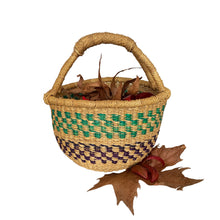 Load image into Gallery viewer, Explorer Basket Emerald - Vegan handle
