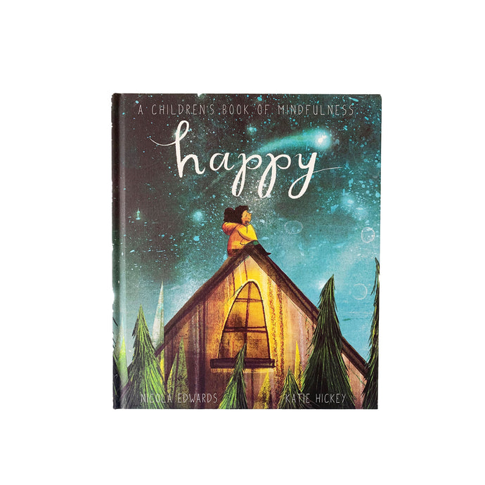 front cover of children's book Happy by Nicola Edwards