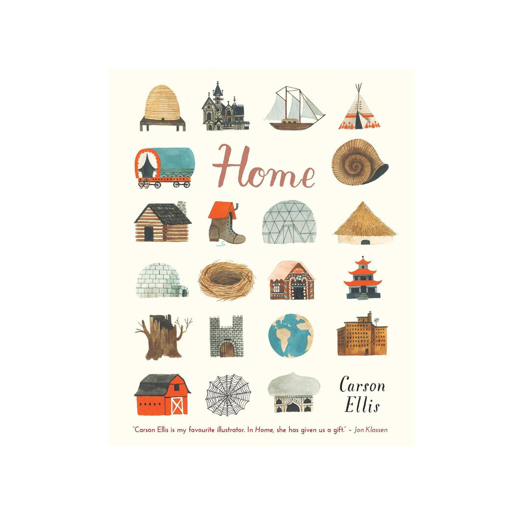 front cover of Home book by Carson Ellis