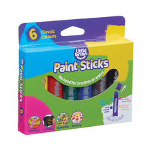 Load image into Gallery viewer, set of Little Brian Paint Sticks in Classic Colours
