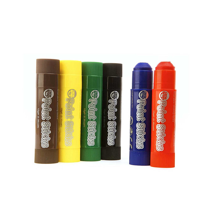 set of six Little Brian Paint Sticks in Classic Colours