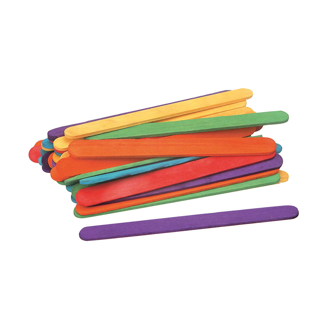 Zart Art Coloured Popsticks